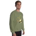 Men’s Crewneck Cotton Fleece Sweatshirt - Image 3